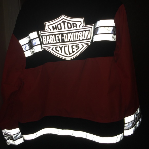 Harley-Davidson Other - Reflective Harley-Davidson Motorcycle Jacket